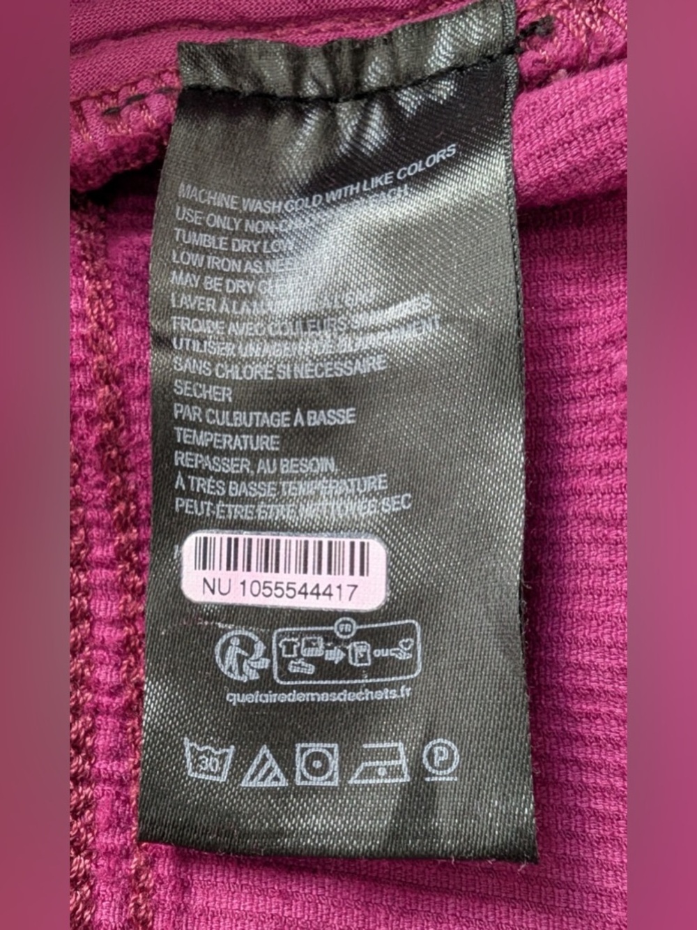 Anthropologie Pilcro The Madi Front Slit Corduroy Skirt Dark Fuschia Size 2 - Picture 7 of 10